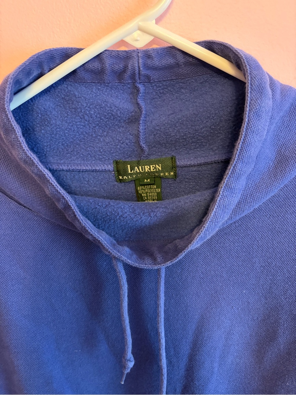 Lauren Ralph Lauren Purple/Blue Pullover Hoodie
